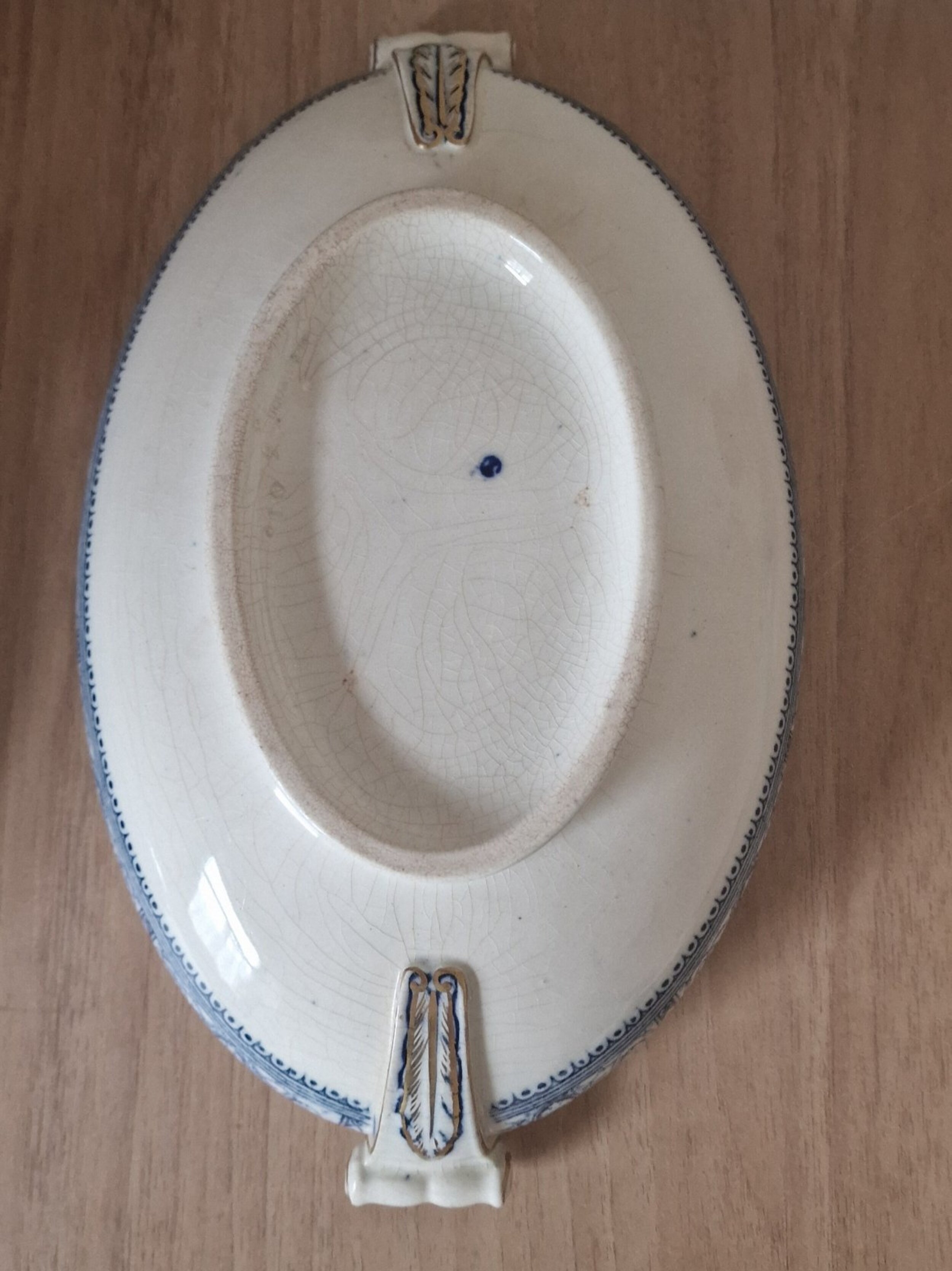 Wedgwood blue and white lidded tureen, c.1769-1780 - Image 8